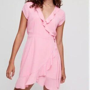 Aritzia Sunday Best Pink Savoy Dress - Size 0